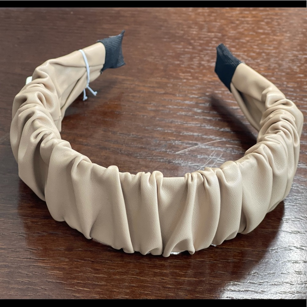 Wrinkle Leather Headband